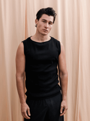 DANTE - COASTAL TANK TOP BLACK