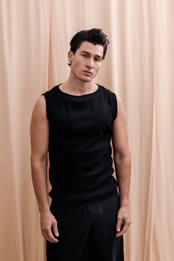 DANTE - COASTAL TANK TOP BLACK