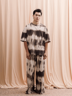 DANTE - MIRATH T-SHIRT TIE-DYE ECRU - Image 3