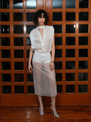 NAZEZHDA - DOROTHY SHIRT WHITE - Image 2