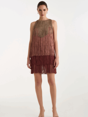 STUDIO83 - MILA FRINGE DRESS - Image 2