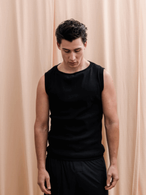 DANTE - COASTAL TANK TOP BLACK - Image 2