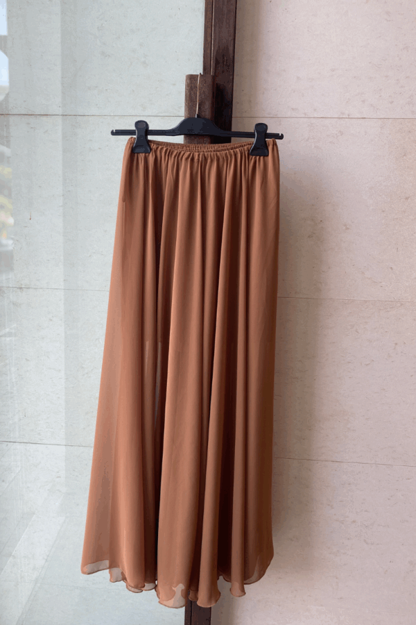 NAZEZHDA - ANNE SKIRT BROWN