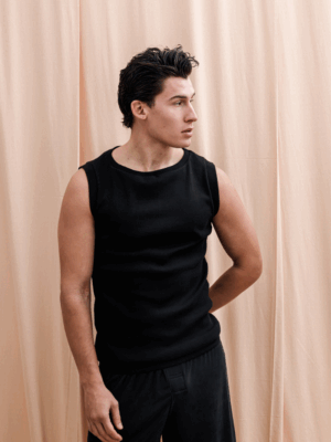 DANTE - COASTAL TANK TOP BLACK - Image 3