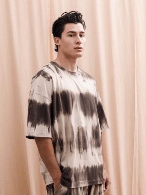 DANTE - MIRATH T-SHIRT TIE-DYE ECRU