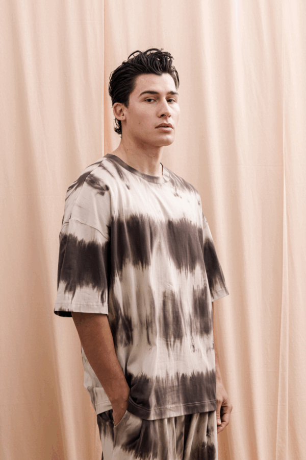 DANTE - MIRATH T-SHIRT TIE-DYE ECRU