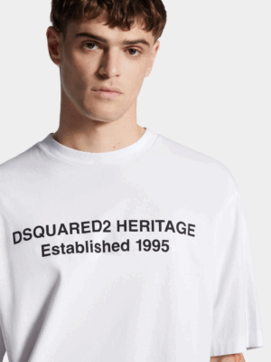 DSQUARED2 - LOOSE FIT HERITAGE T-SHIRT - Image 4