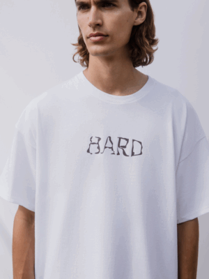 HARDCLO - SKYRIAN PATTERN T-SHIRT WHITE - Image 3