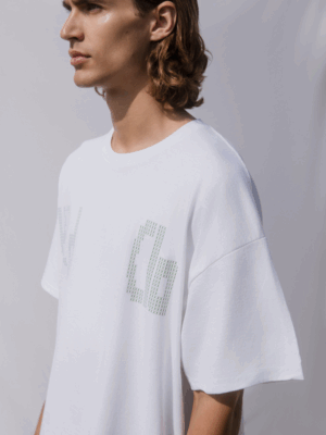 HARDCLO - ROSE T-SHIRT WHITE - Image 3