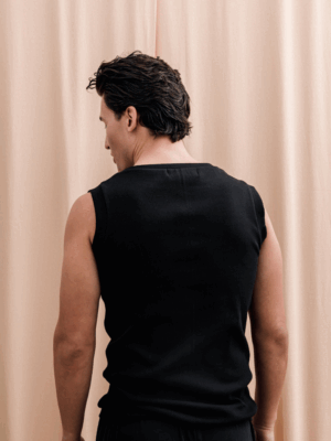 DANTE - COASTAL TANK TOP BLACK - Image 4