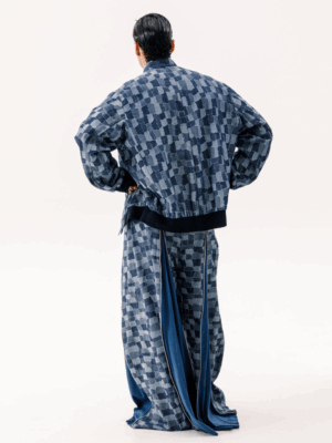 DANTE - LABYRINTH BOMBER DENIM BLUE - Image 4