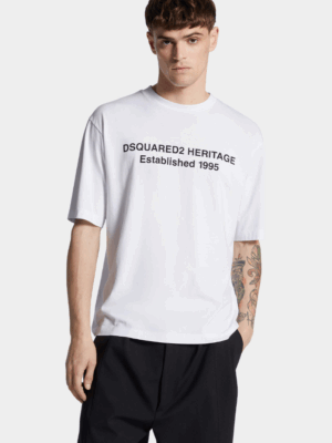 DSQUARED2 - LOOSE FIT HERITAGE T-SHIRT