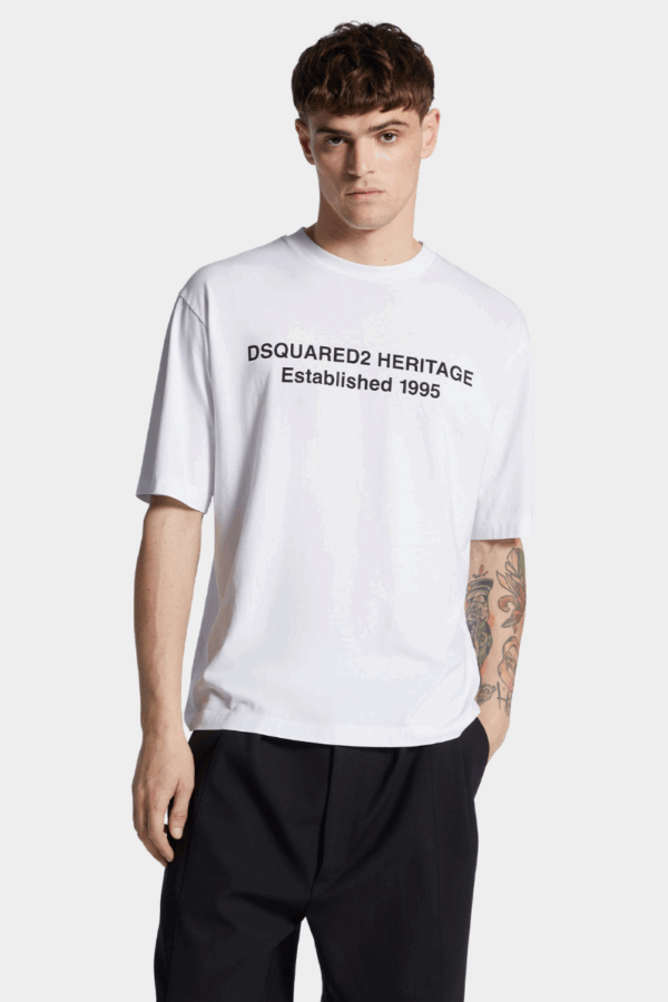 DSQUARED2 - LOOSE FIT HERITAGE T-SHIRT
