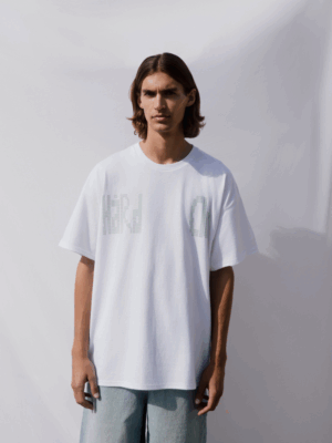 HARDCLO - ROSE T-SHIRT WHITE - Image 4