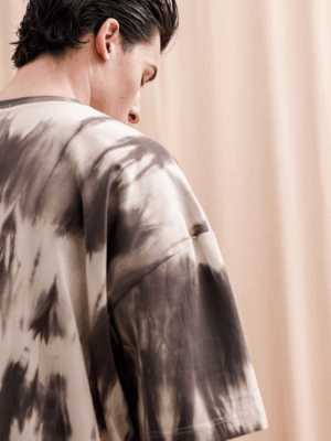 DANTE - MIRATH T-SHIRT TIE-DYE ECRU - Image 5