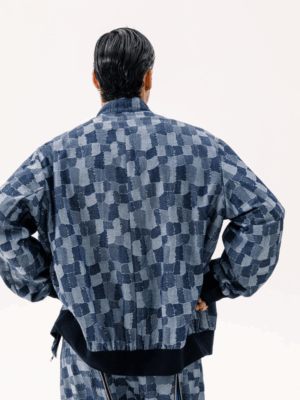 DANTE - LABYRINTH BOMBER DENIM BLUE - Image 5