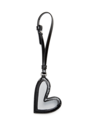 DIESEL - MIRROR CHARM WITH GLOSSY FINISH BLACK - Image 2