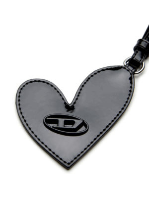 DIESEL - MIRROR CHARM WITH GLOSSY FINISH BLACK - Image 3