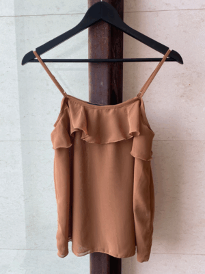 NAZEZHDA - ANNE TOP BROWN