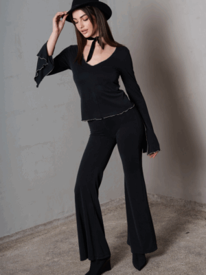COLLECTIVA NOIR - TORY PANTS BLACK