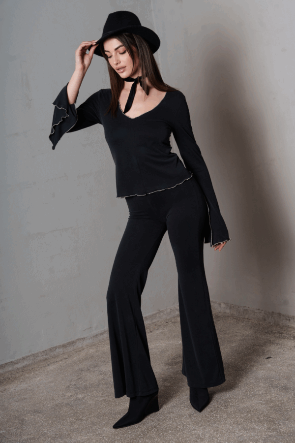 COLLECTIVA NOIR - TORY PANTS BLACK