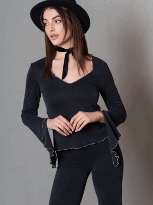 COLLECTIVA NOIR - SILVER/BLACK TOP