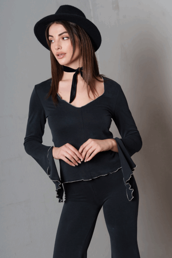 COLLECTIVA NOIR - SILVER/BLACK TOP