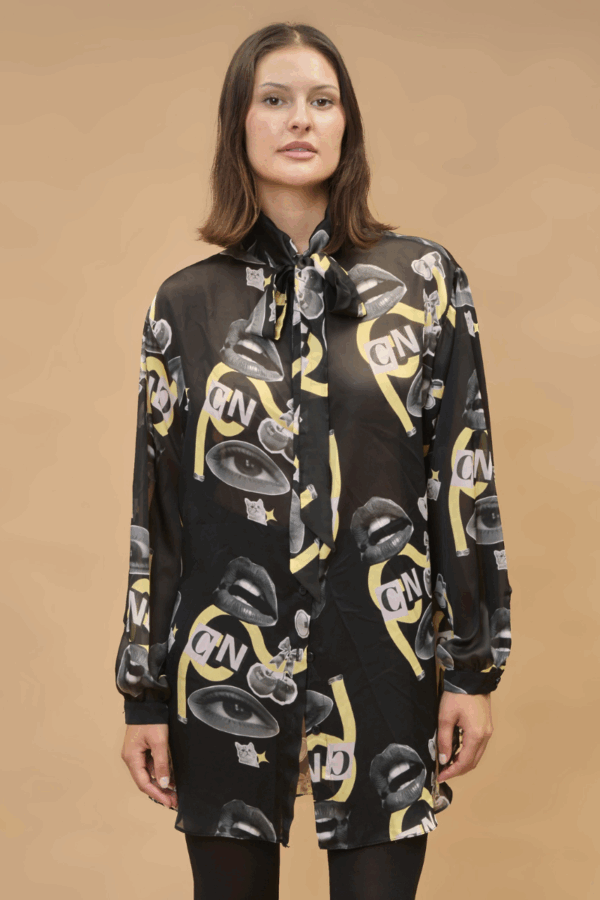 COLLECTIVA NOIR - ARIA COLLAGE SHIRT