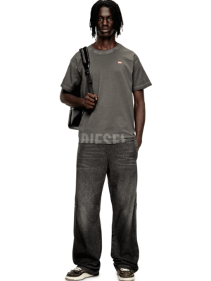 DIESEL - T-NORM T-7 T-SHIRT WITH PRINT - Image 3