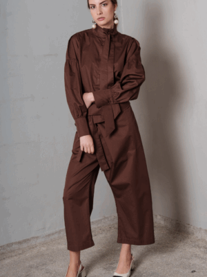 COLLECTIVA NOIR - STARLA TOP BROWN - Image 3