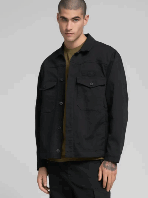 REPLAY - BLACK DENIM JACKET - Image 2