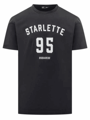 DSQUARED2 - BLACK STARLETTE 95 T-SHIRT BLACK