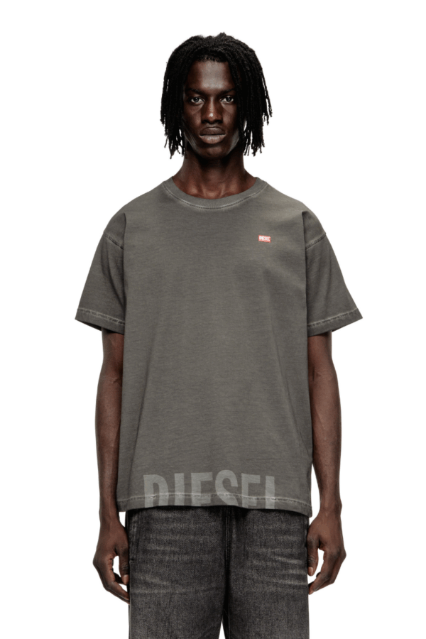 DIESEL - T-NORM T-7 T-SHIRT WITH PRINT