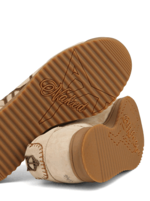 NAKED WOLFE - EXPOSURE SUEDE OFF WHITE - Image 3