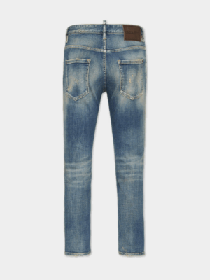 DSQUARED2 - MEDIUM SANDY WASH SKATER JEANS - Image 3