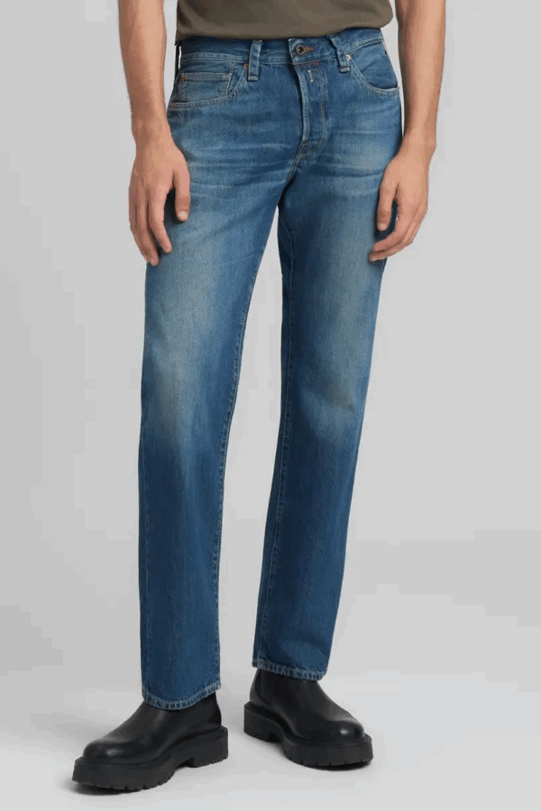 REPLAY - DERYCK REGULAR-FIT JEANS