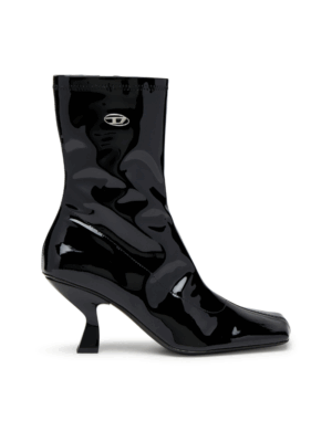 DIESEL - D-AMBER ANKLE BOOTS IN PATENT STRETCH