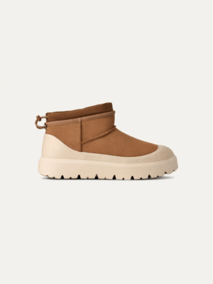 UGG - CLASSIC ULTRA MINI WEATHER HYBRID BOOT IN CHESTNUT