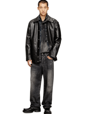 DIESEL - 2001 D-MACRO JEANS BLACK - Image 3