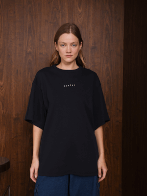ARPYES - UNTOUCH T-SHIRT BLACK/BEIGE