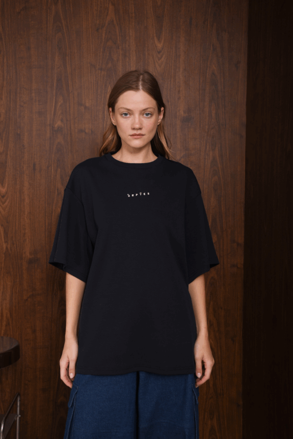 ARPYES - UNTOUCH T-SHIRT BLACK/BEIGE