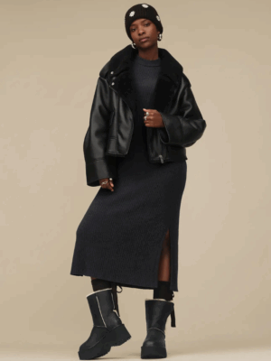 UGG - ESMEE LEATHER BOOT - Image 4