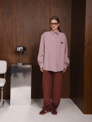 ARPYES - GRACE SHIRT DUSTY PINK - Image 2
