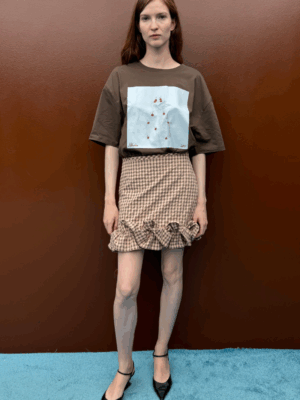 MILKWHITE - T-SHIRT WITH CAKE PRINT - Image 2
