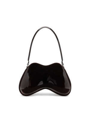 DIESEL - DOUBLE-D SHOULDER BAG IN DEGRADE GLOSSY PU - Image 2