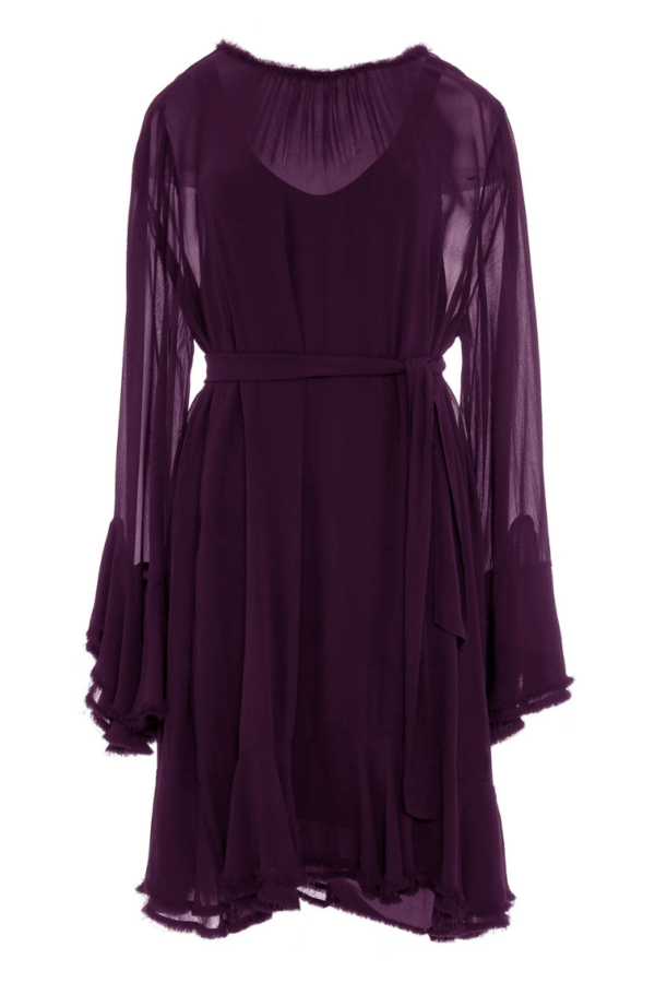 DEVOTION TWINS - TULIP DRESS MAUVE