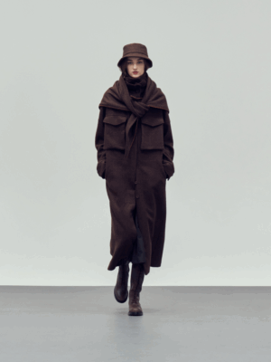 DEVOTION TWINS - OLEANDER BROWN COAT