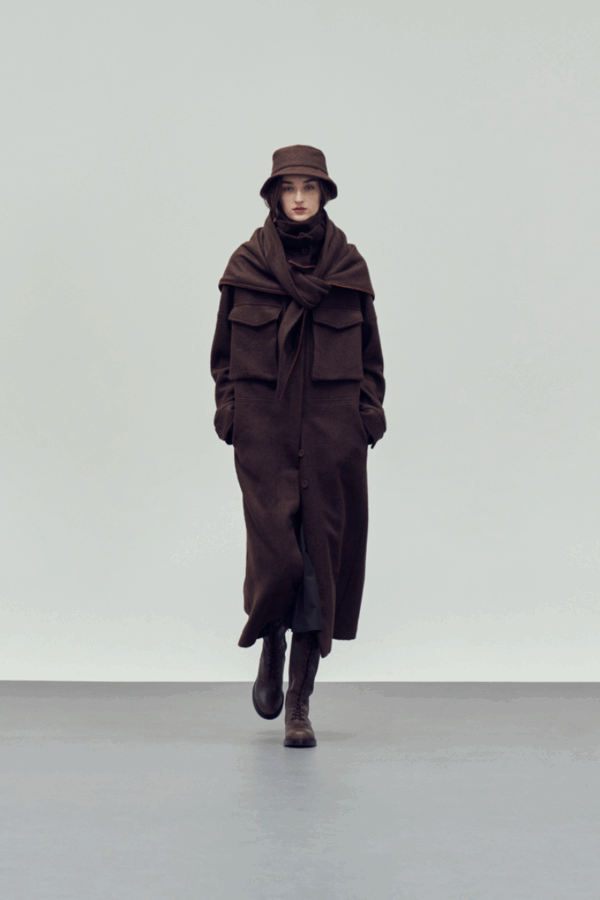 DEVOTION TWINS - OLEANDER BROWN COAT