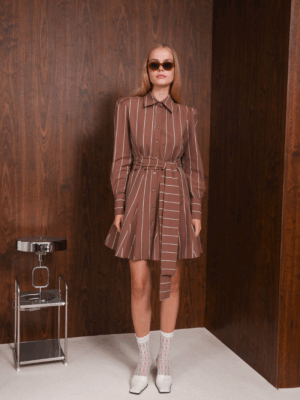 ARPYES - SOULFUL DANCE-DRESS BROWN - Image 2