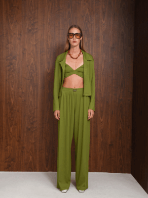 ARPYES - REFLECT PANTS GREEN